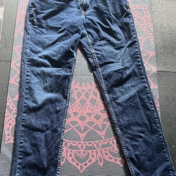 Devil-Dog Dark Blue Denim Jeans - Picture 1 of 4